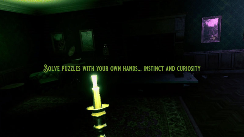 Use your own hands in Horror in the Library VR