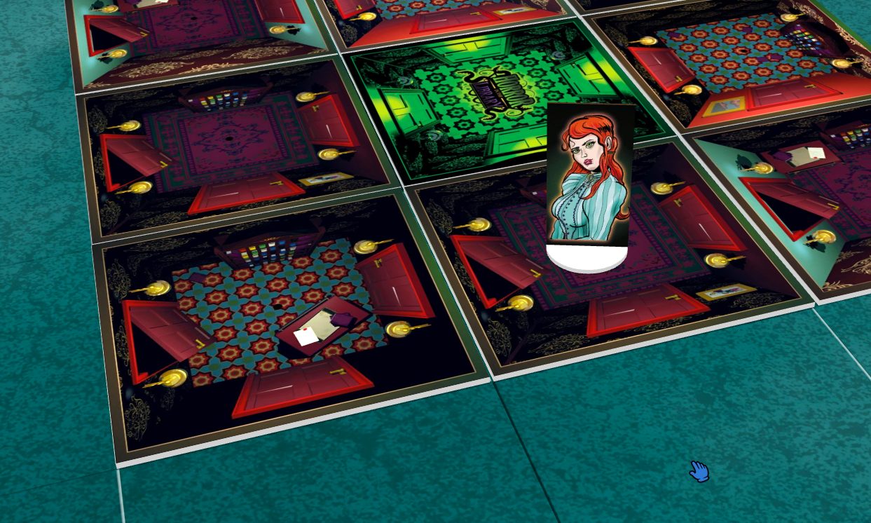Horror in the Library on Tabletopia